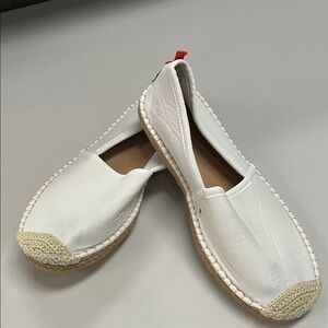 Sea Star White Mariner Beach Comber Espadrille Flats size 10